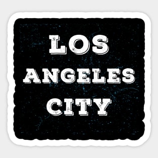 Los Angeles . Sticker